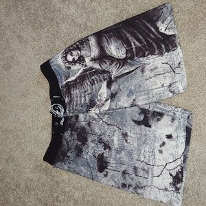 Affliction Mens Swim Shorts